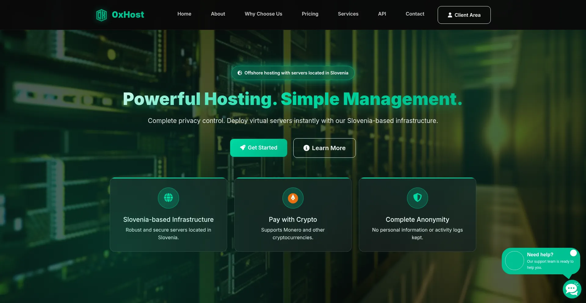 0xhost.com