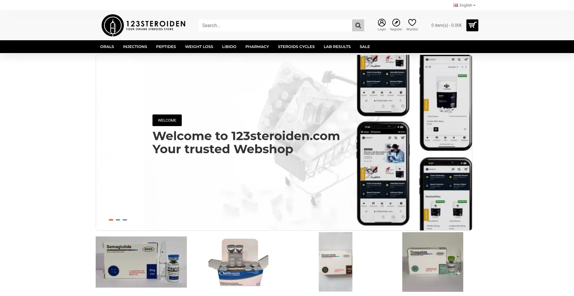 123steroiden.com Screenshot