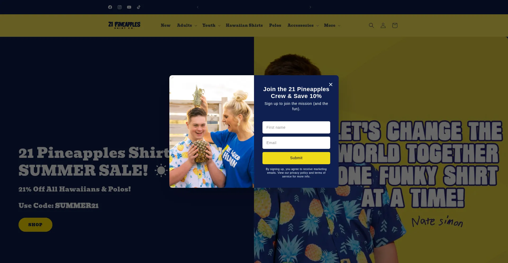 21pineapples.com