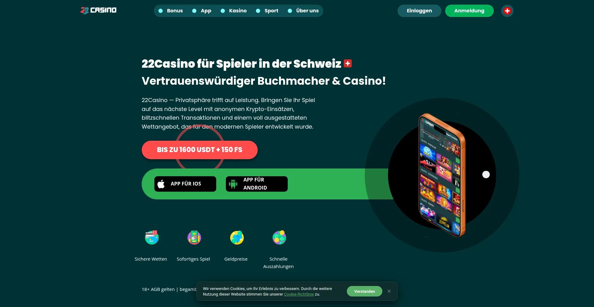 22casinos.ch
