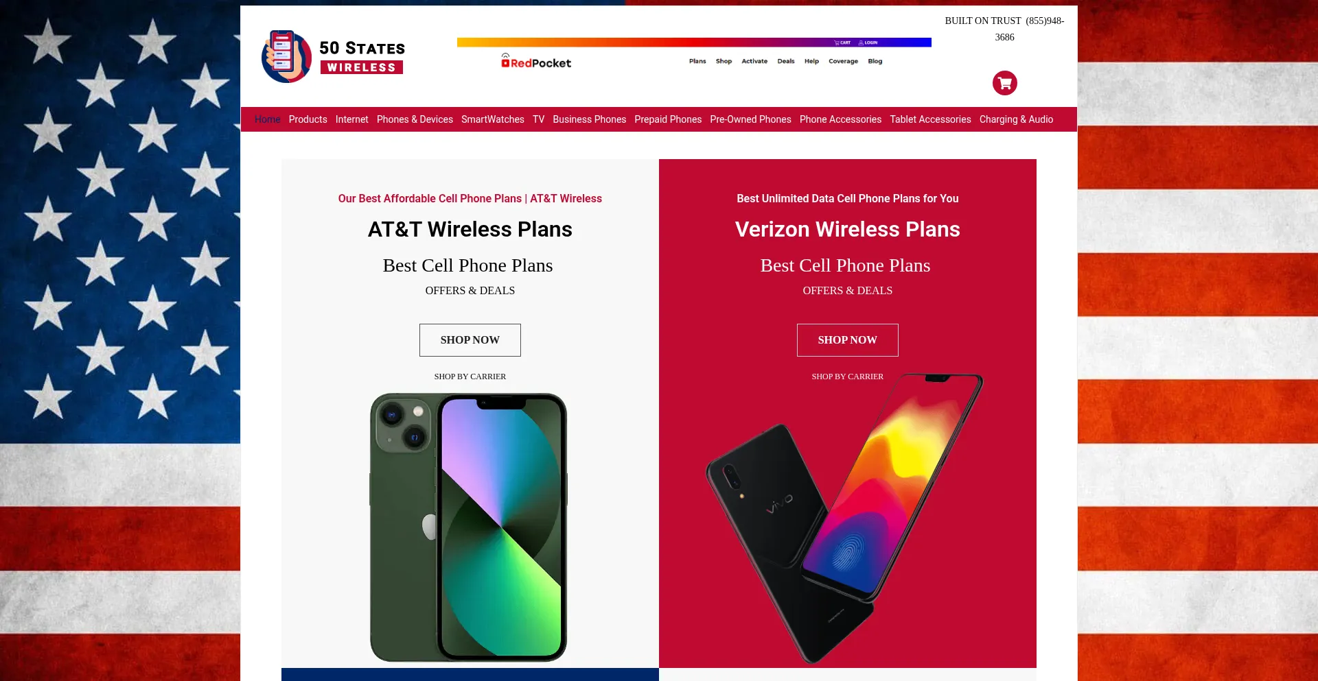 Ist 50stateswireless.com sicher und vertrauenswürdig?