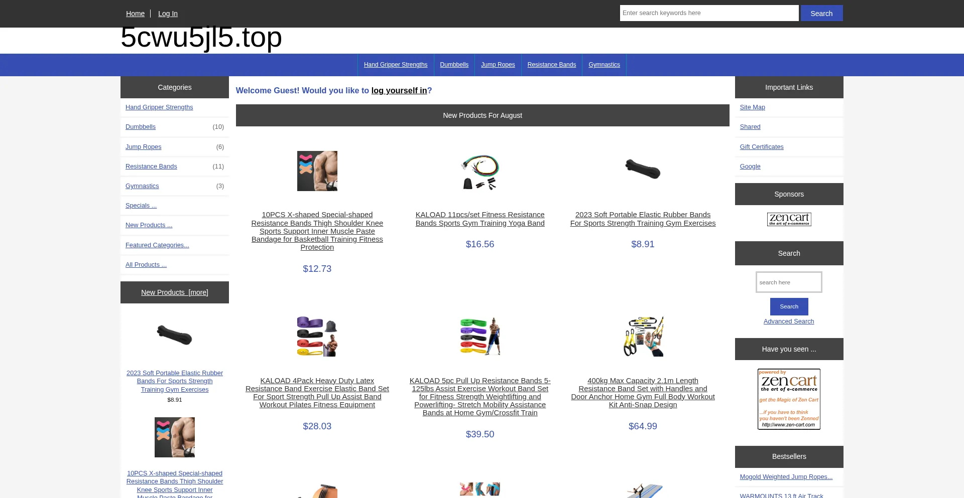 Website screenshot of 5cwu5jl5.top