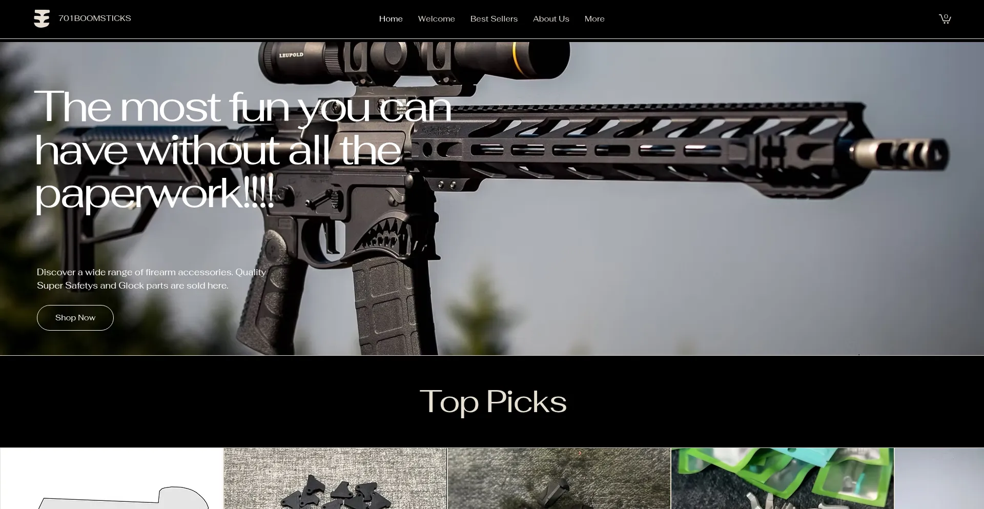Ist 701boomsticks.com sicher und vertrauenswürdig?