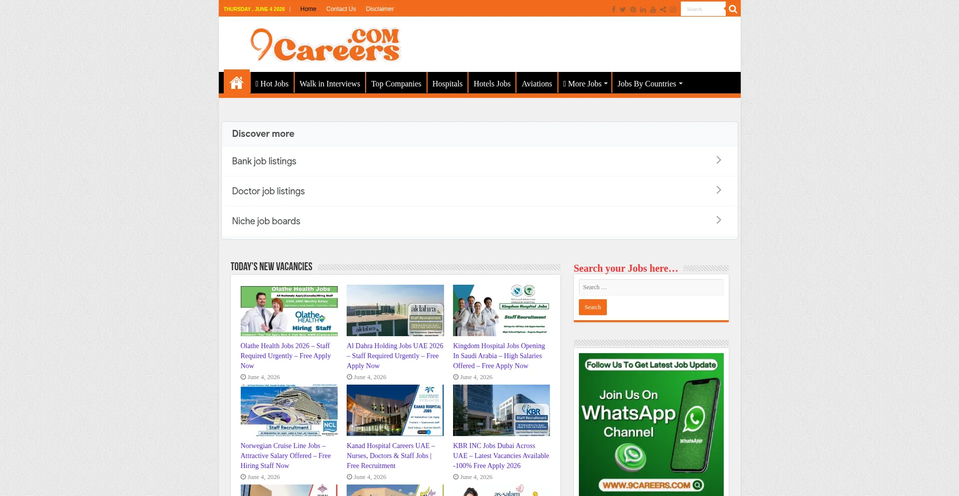 9careers.com