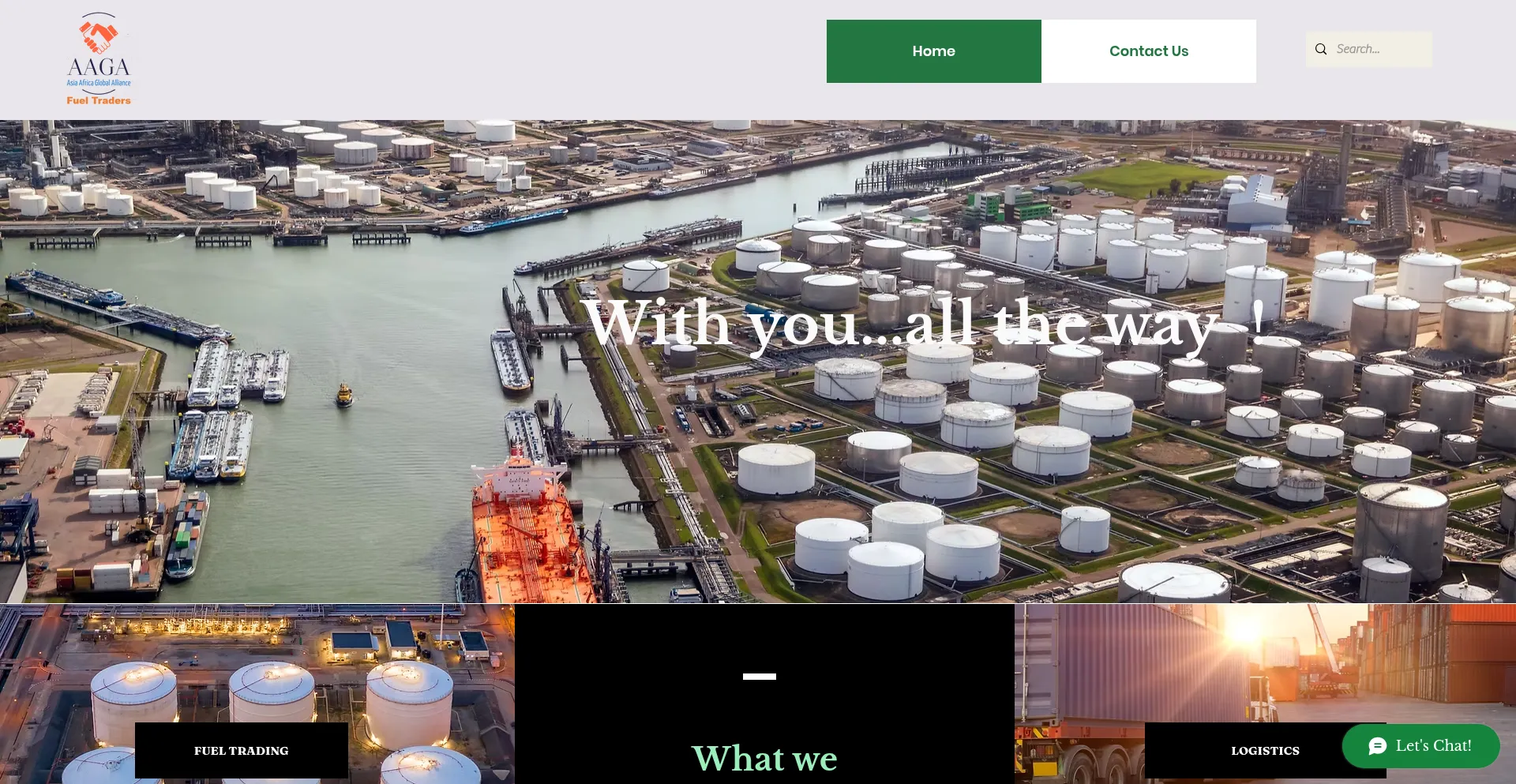 Website screenshot of Aagaworld.com