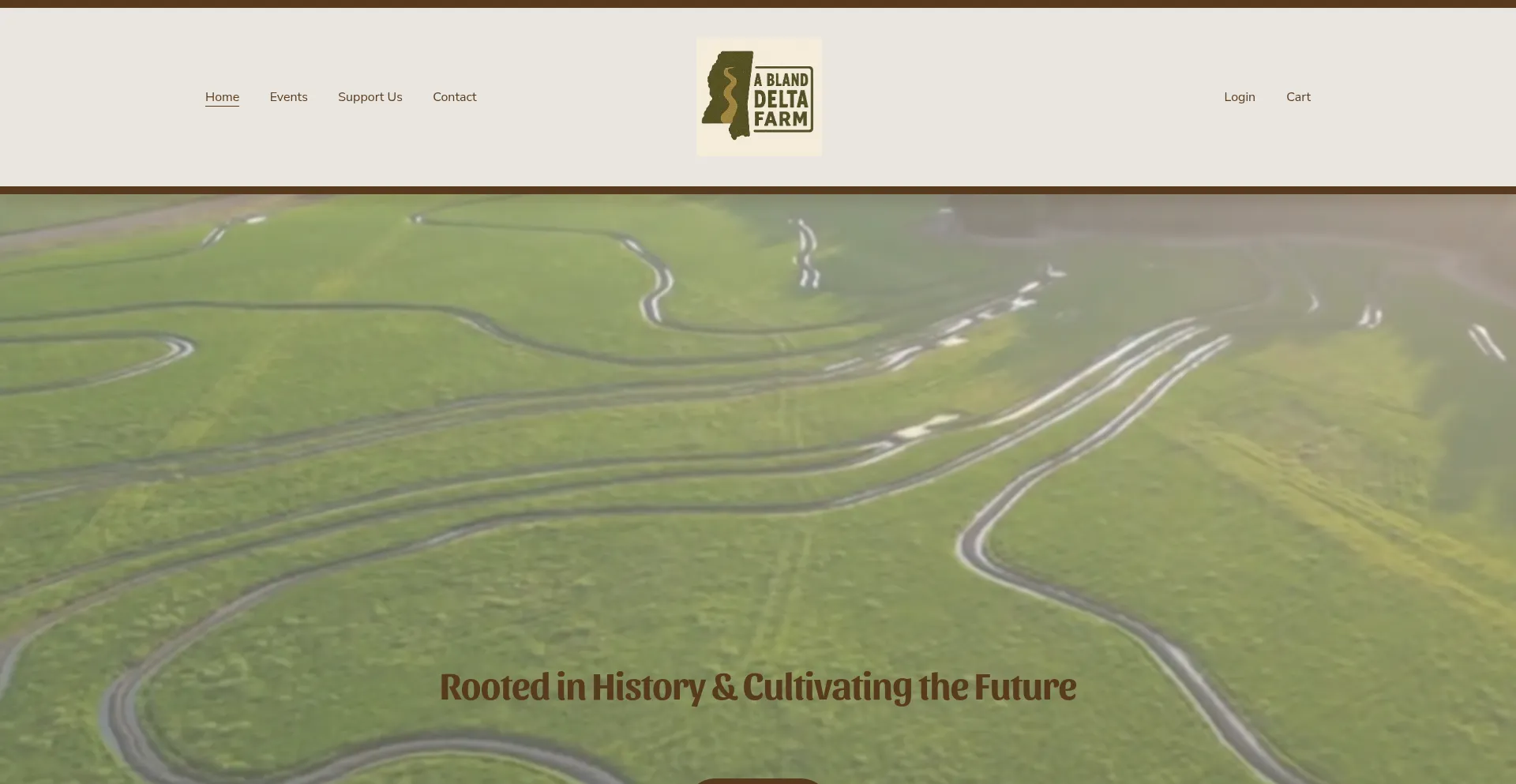 Website screenshot of Ablanddeltafarm.com