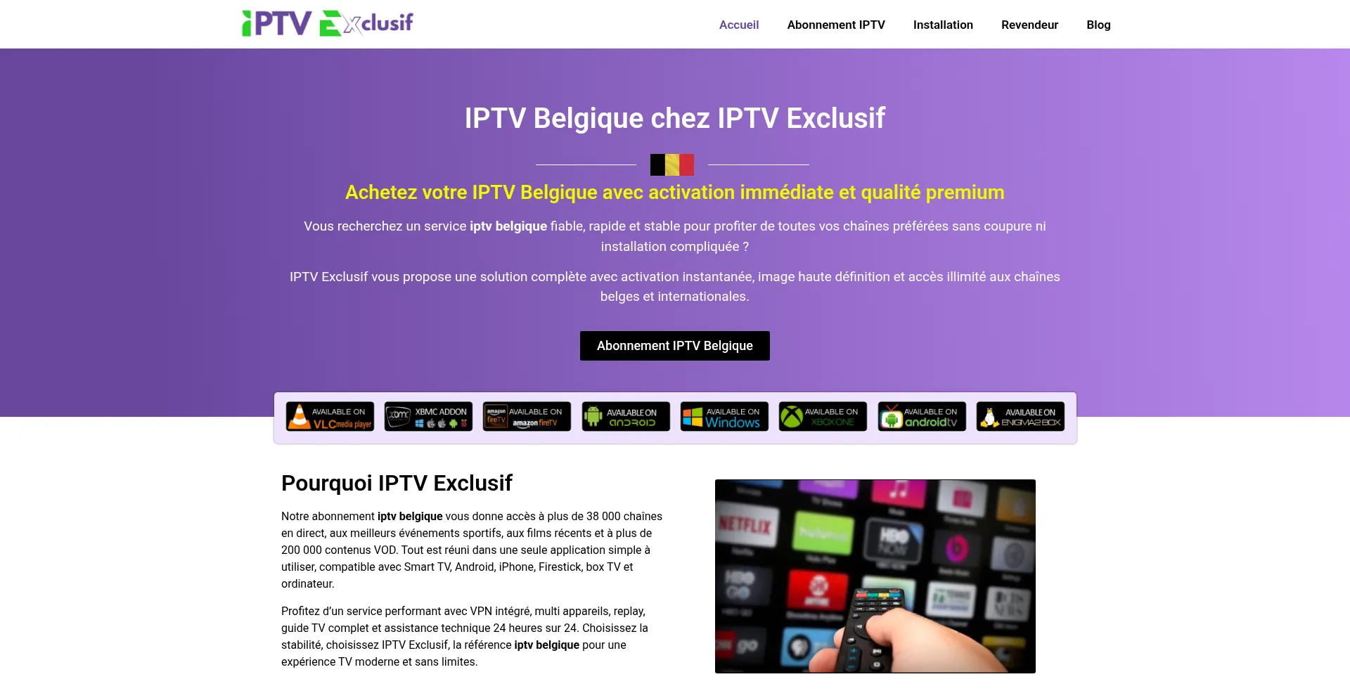 Abonnementiptvexclusif.com