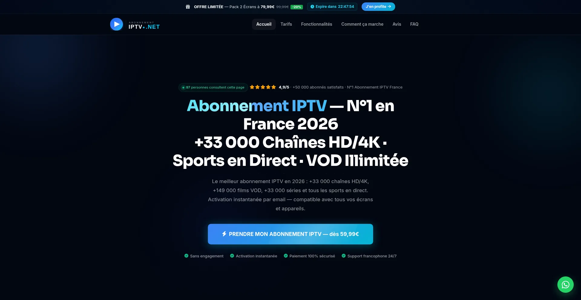 Abonnementiptvv.net