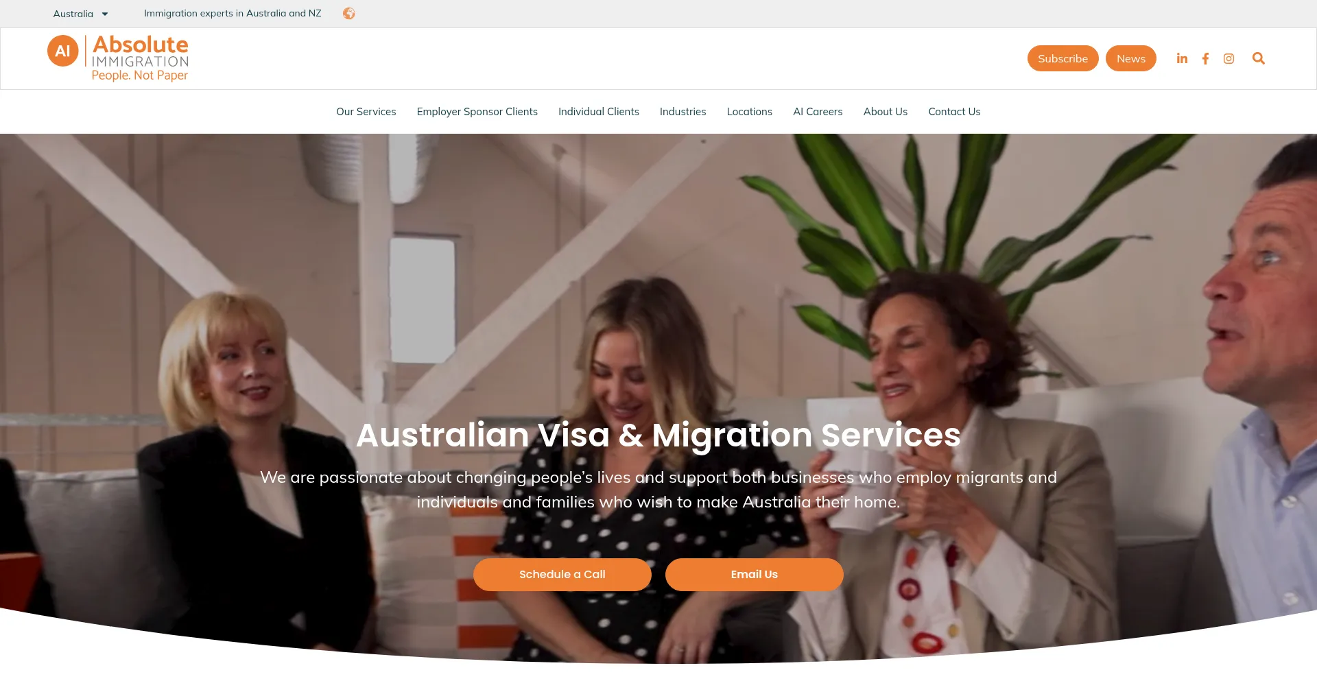 Ist Absoluteimmigration.com sicher und vertrauenswürdig?