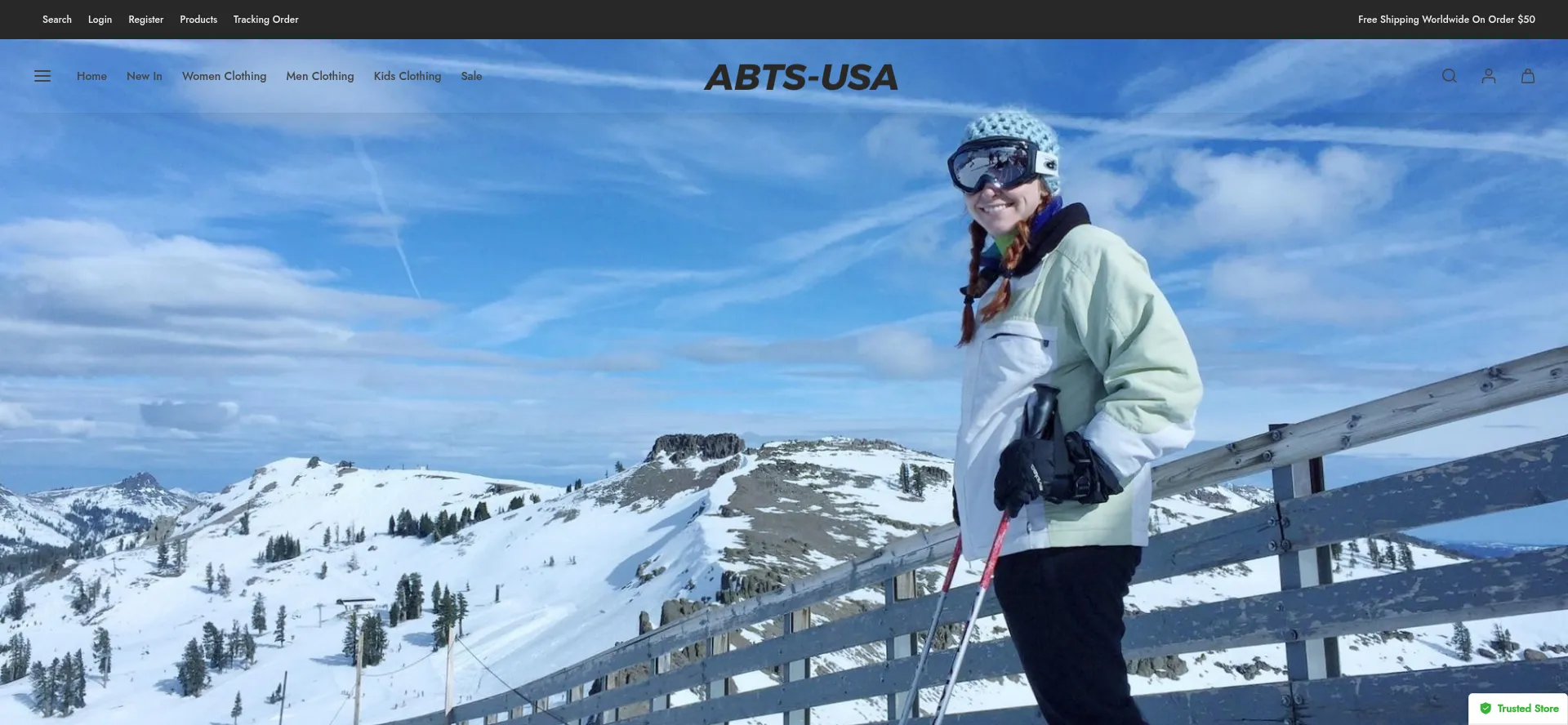 Website screenshot of Abts-usa.com