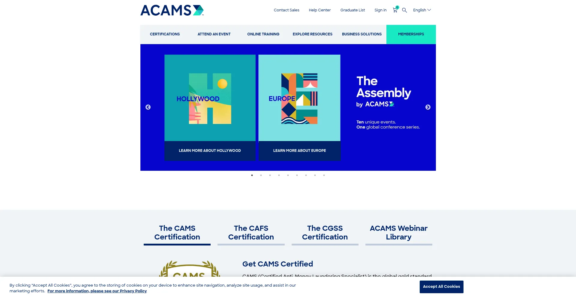 Ist Acams.org sicher und vertrauenswürdig?