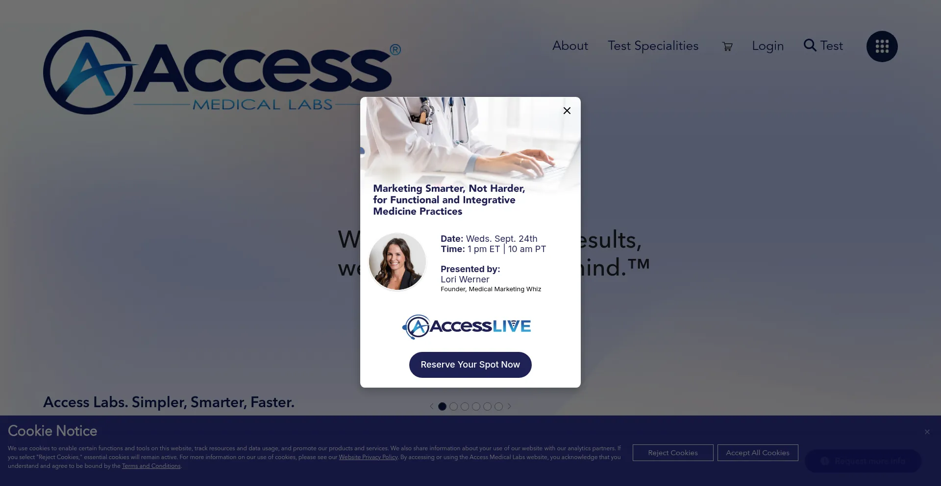 Ist Accessmedlab.com sicher und vertrauenswürdig?
