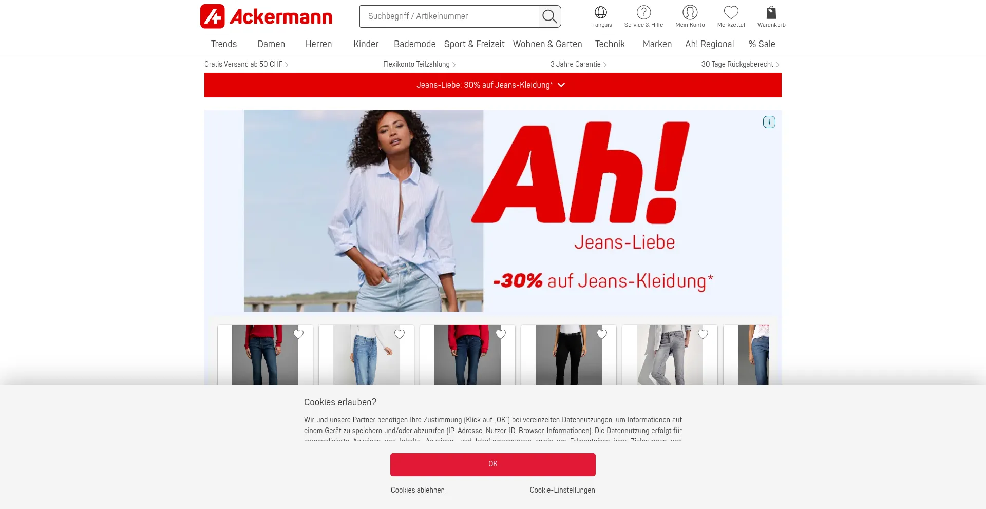 Ist Ackermann.ch sicher und vertrauenswürdig?
