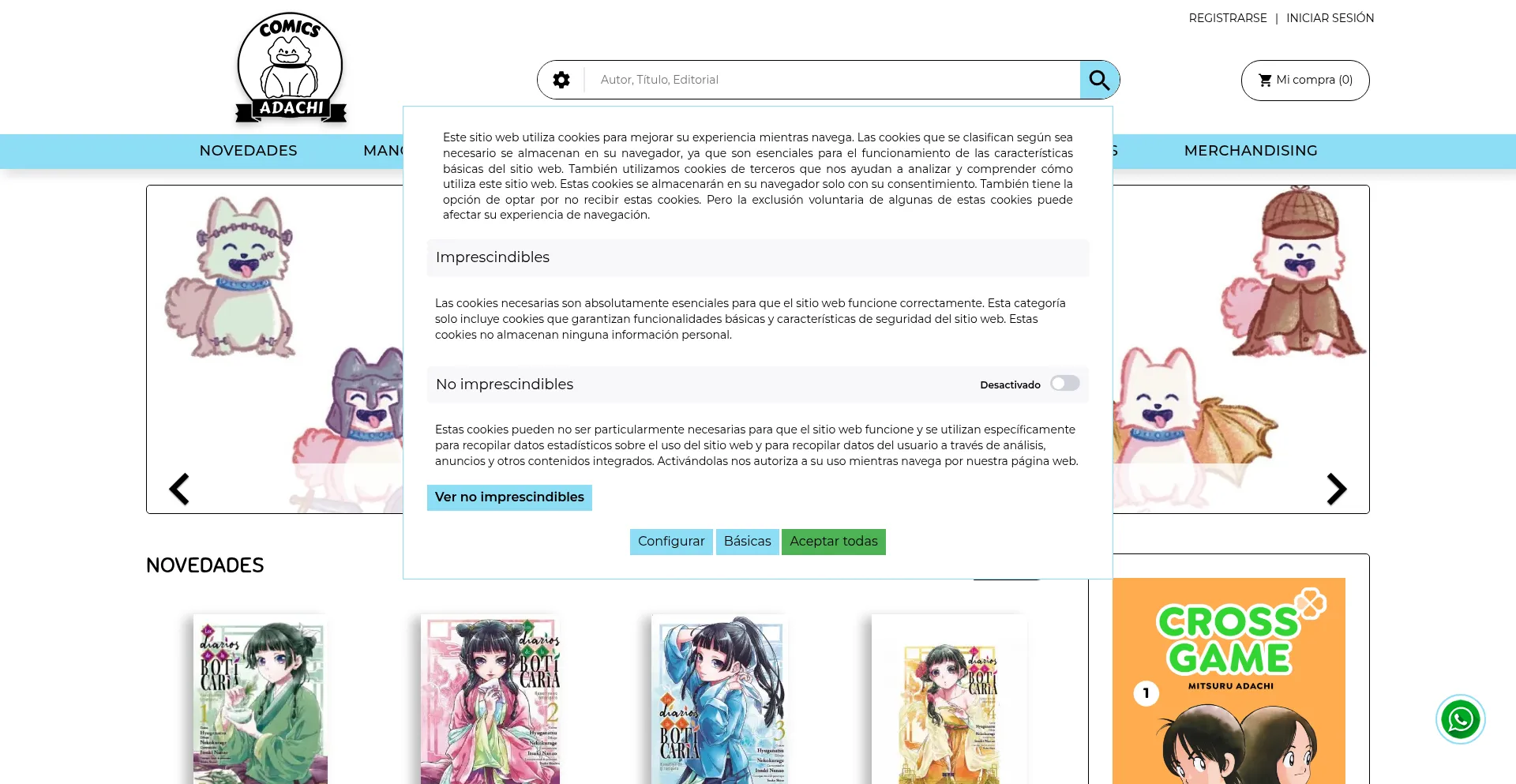 Adachicomics.es Screenshot