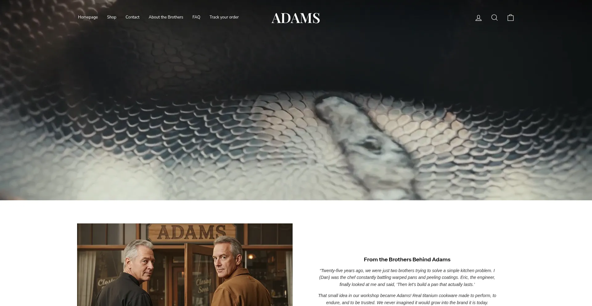 Adamscookware.com