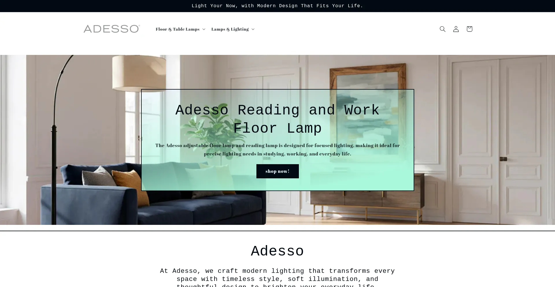 Adessohomelighting.com