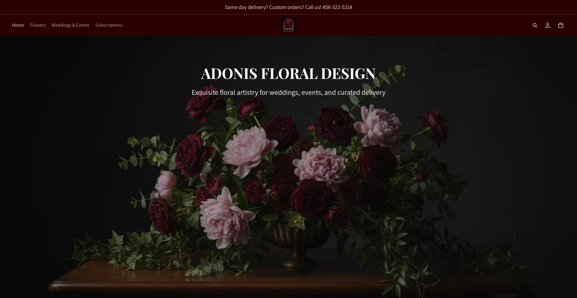 Adonisfloraldesign.com
