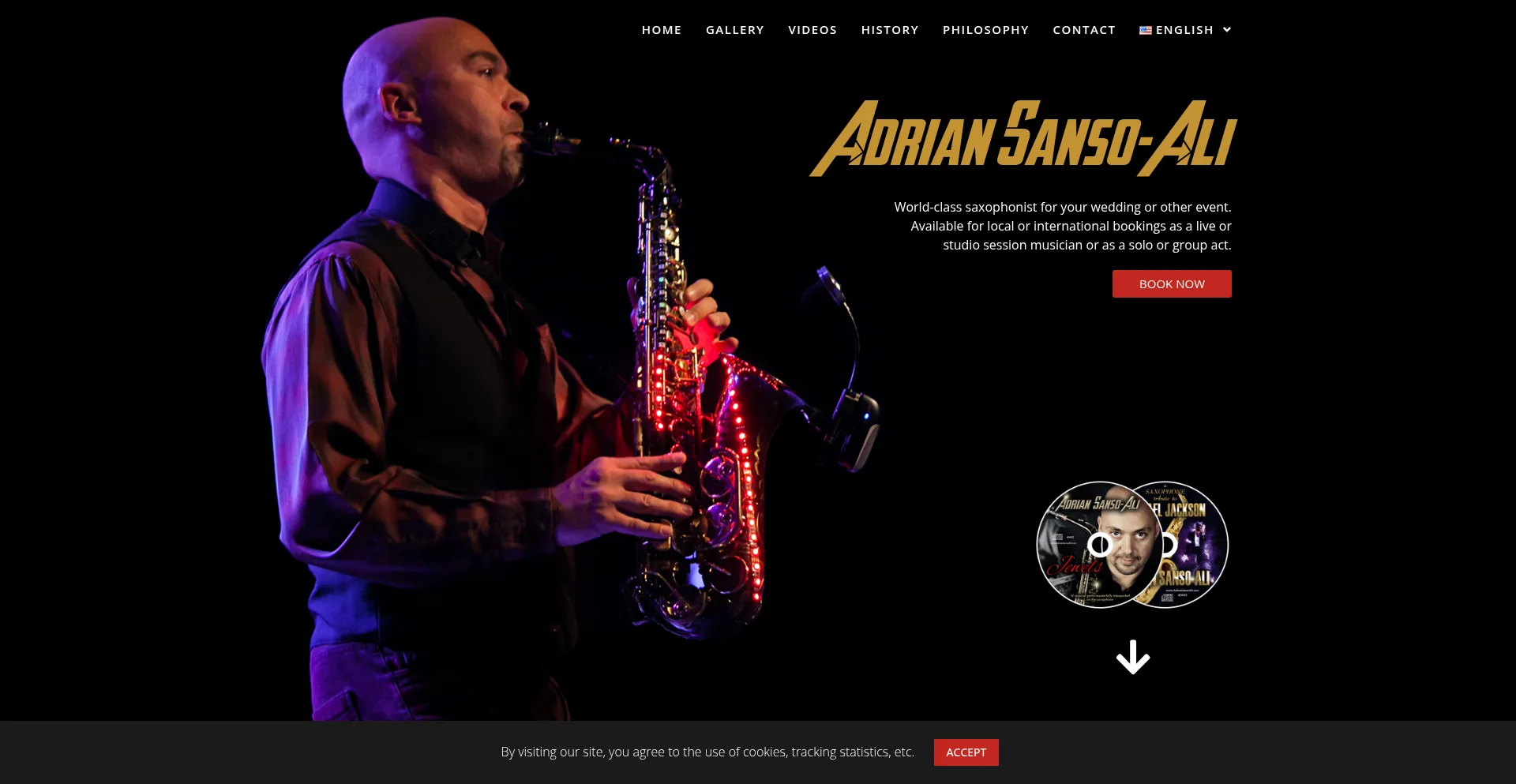 Adriansansoali.com Screenshot
