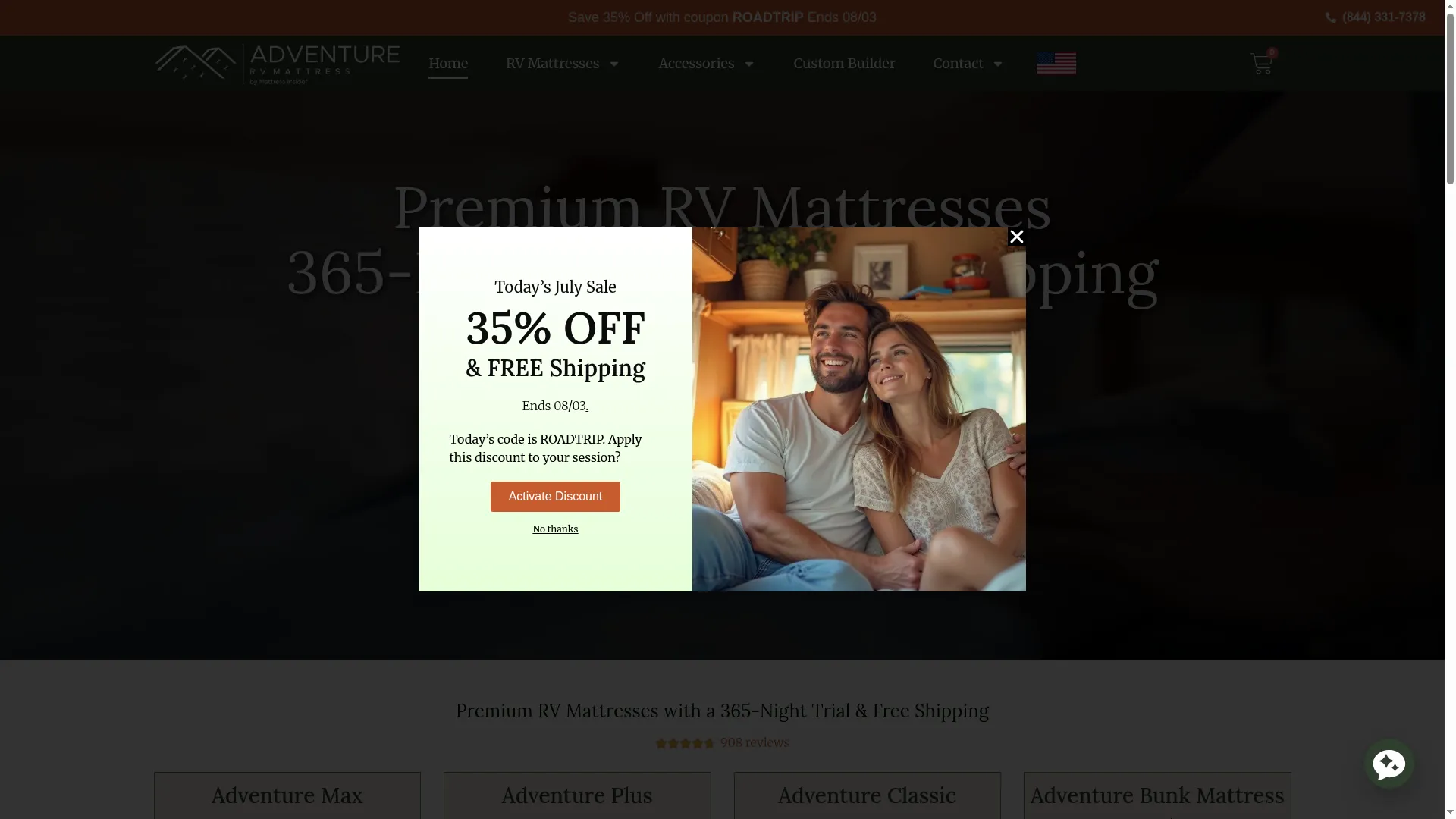 Adventurervmattress.com