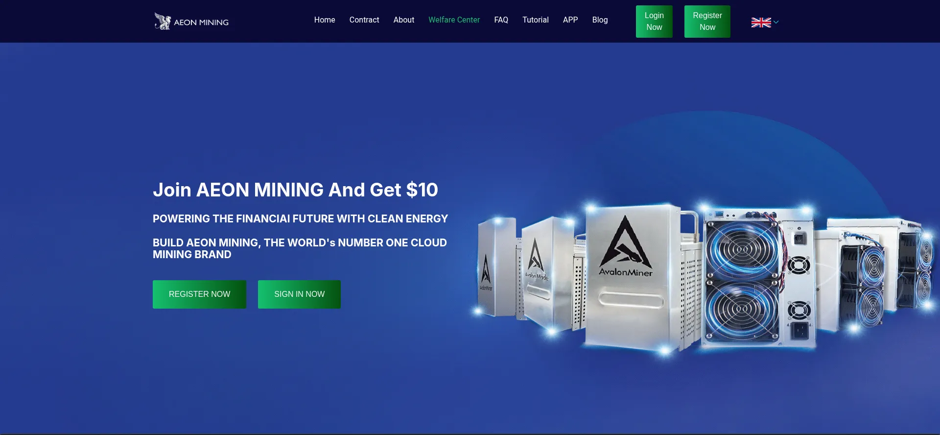 Aeonmining.com