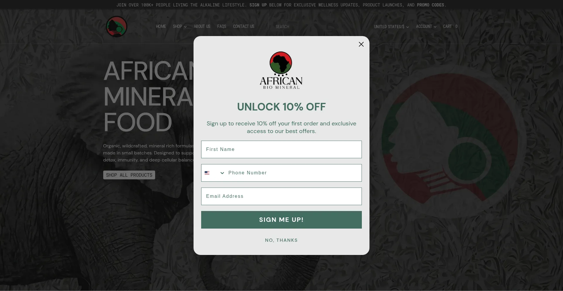 Africanbiomineralcellfood.com