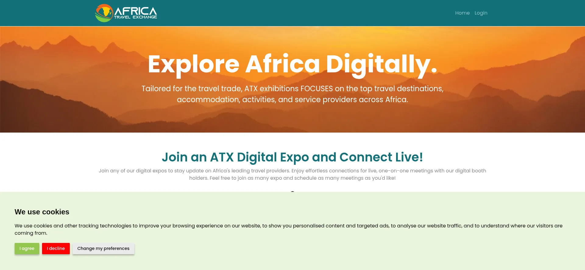 Africatravelexchange.events