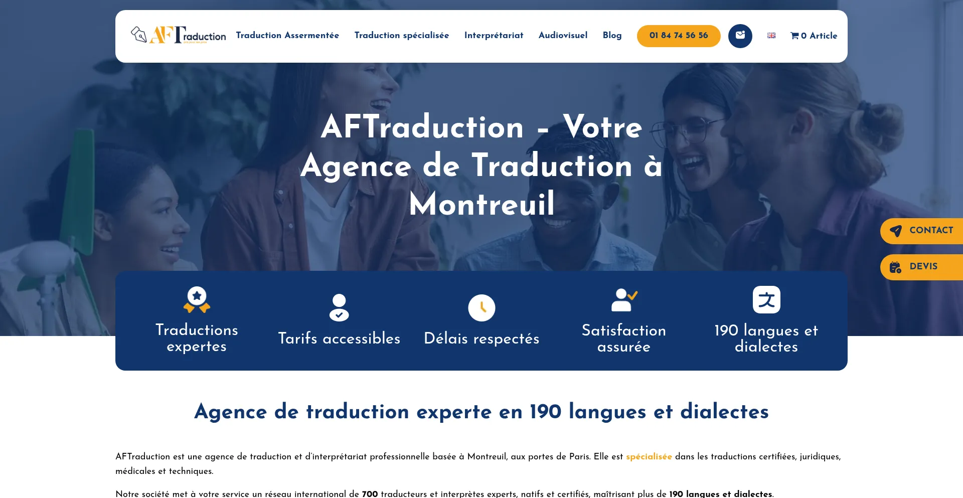 Ist Aftraduction.fr sicher und vertrauenswürdig?