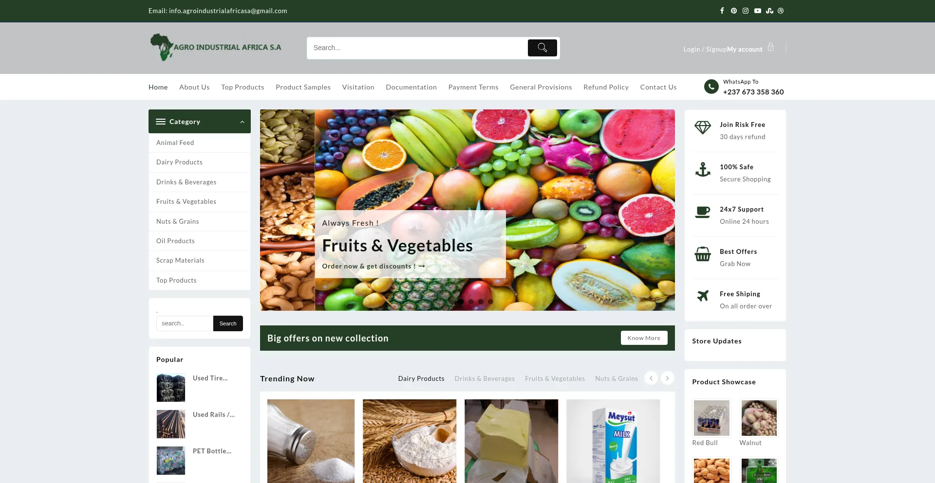 Ist Agroindustrialafricasa.com sicher und vertrauenswürdig?