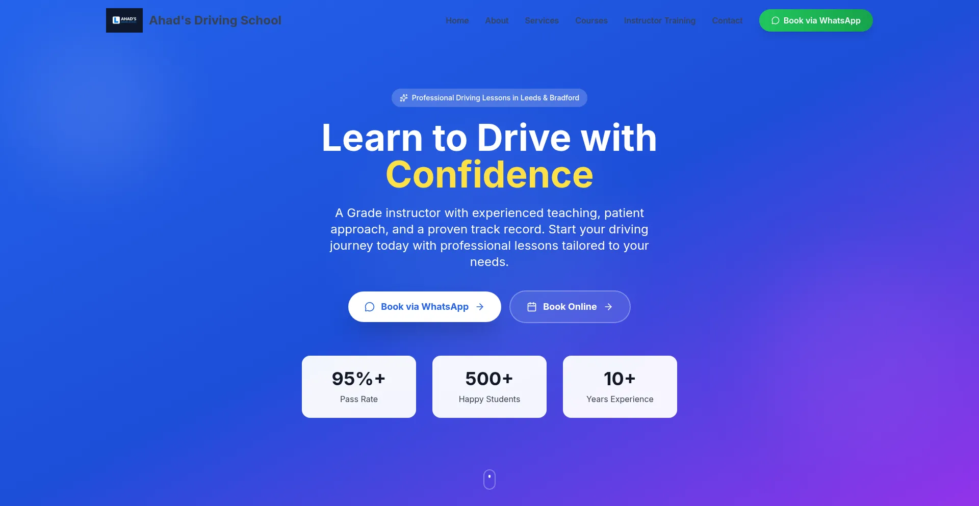 Ahadsdrivingschool.co.uk