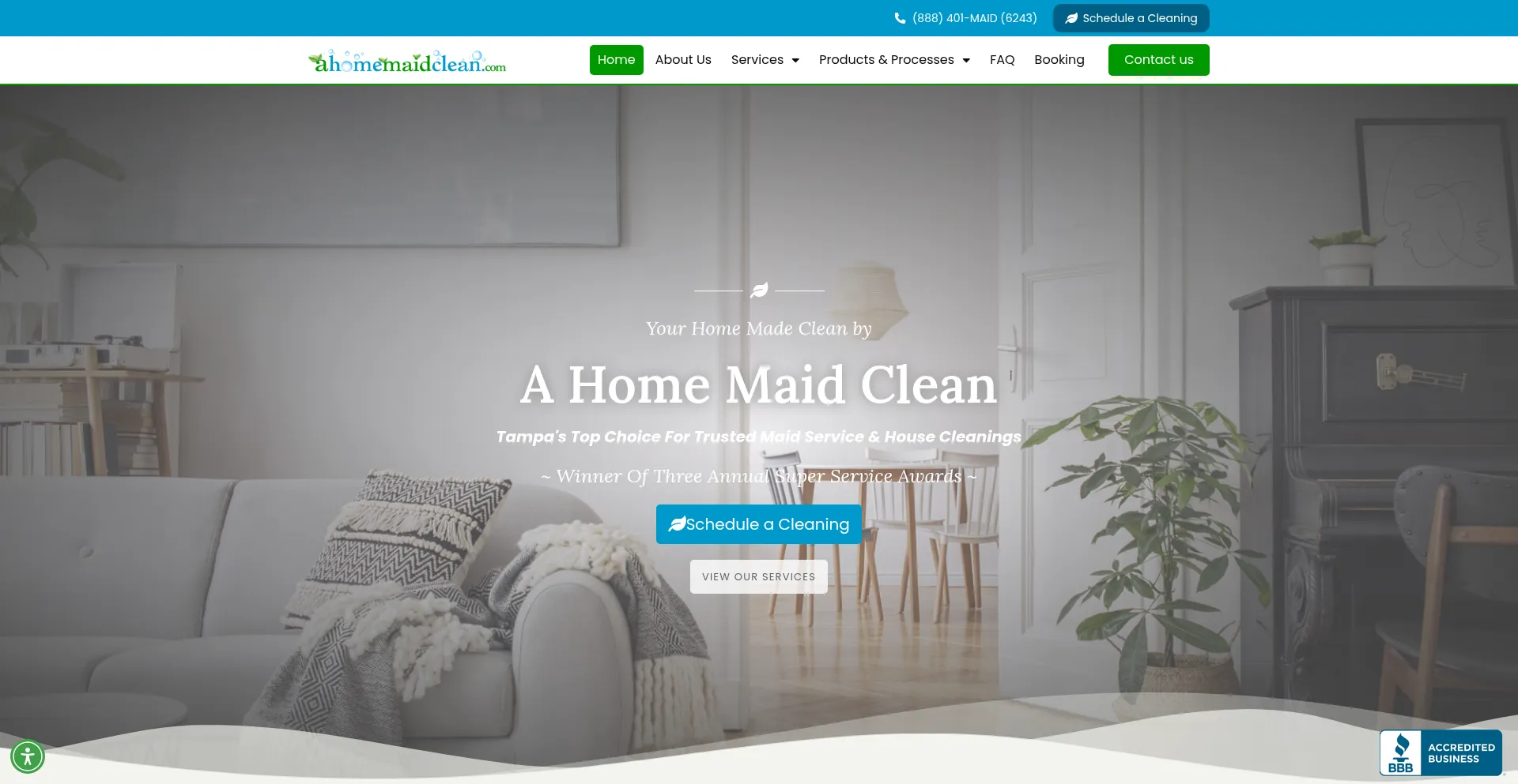 Ahomemaidclean.com