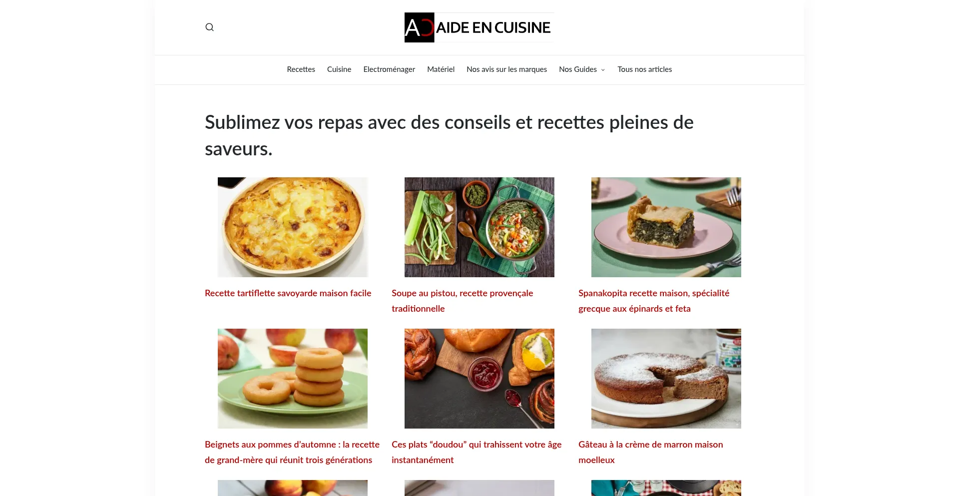 Ist Aide-en-cuisine.fr sicher und vertrauenswürdig?