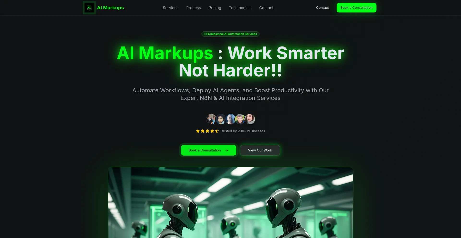 Aimarkups.com Screenshot