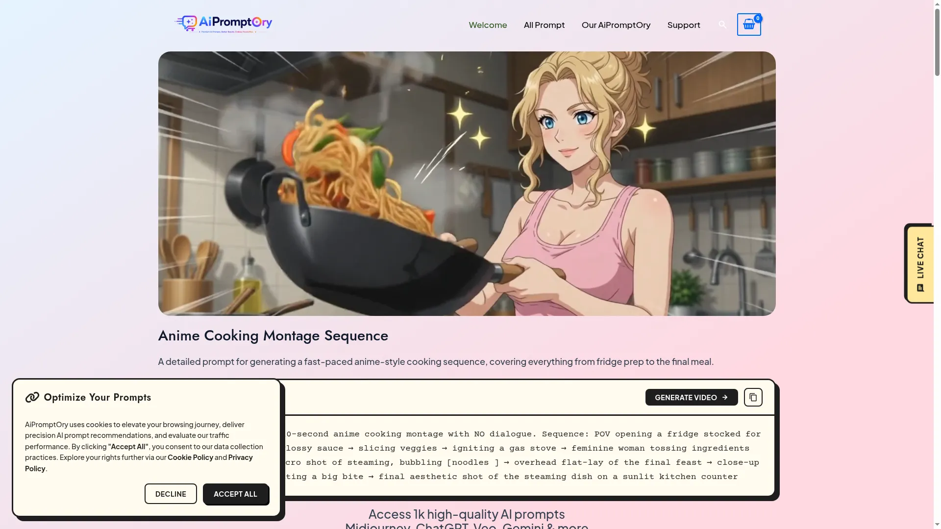 Aipromptory.online