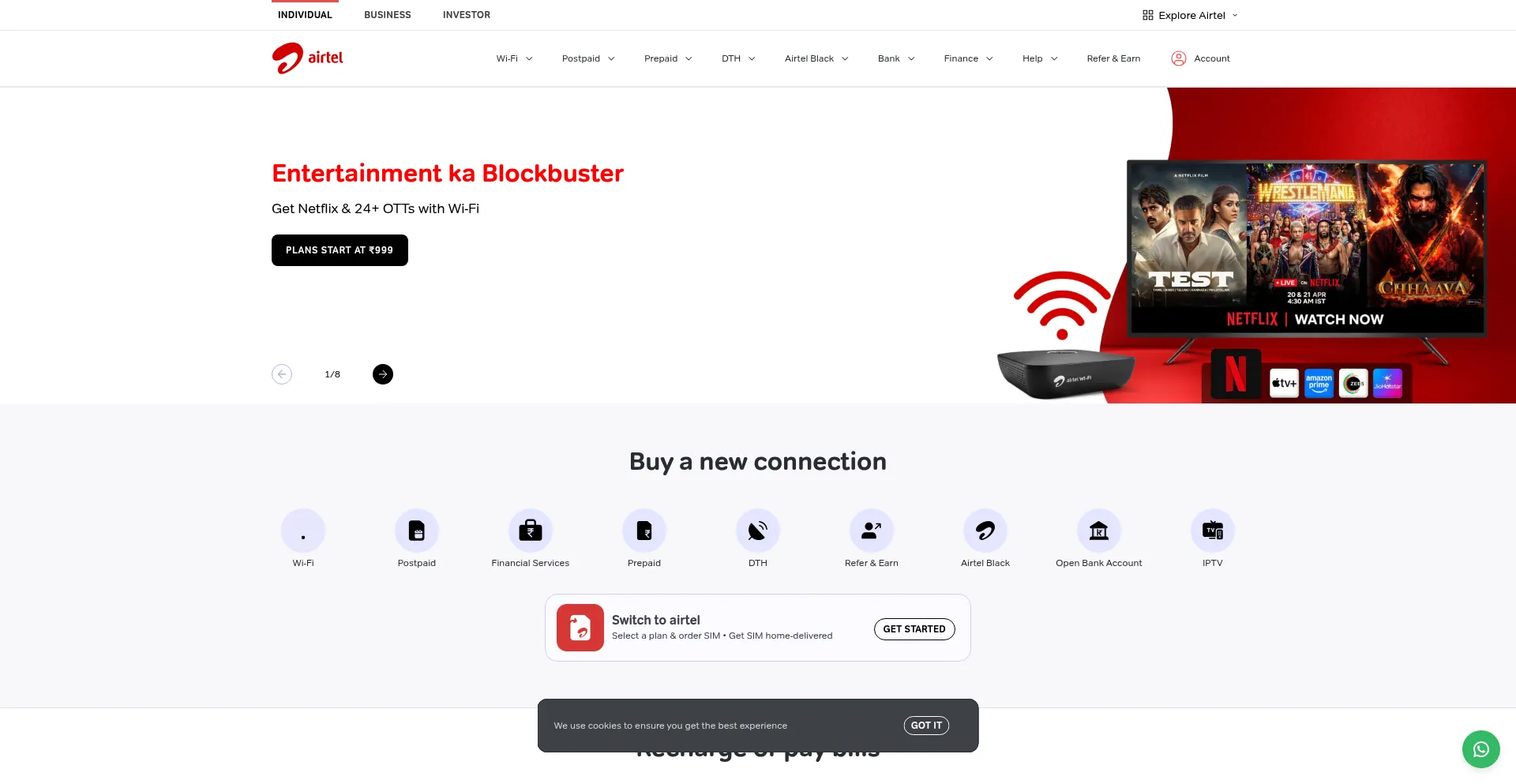 Ist Airtel.in sicher und vertrauenswürdig?