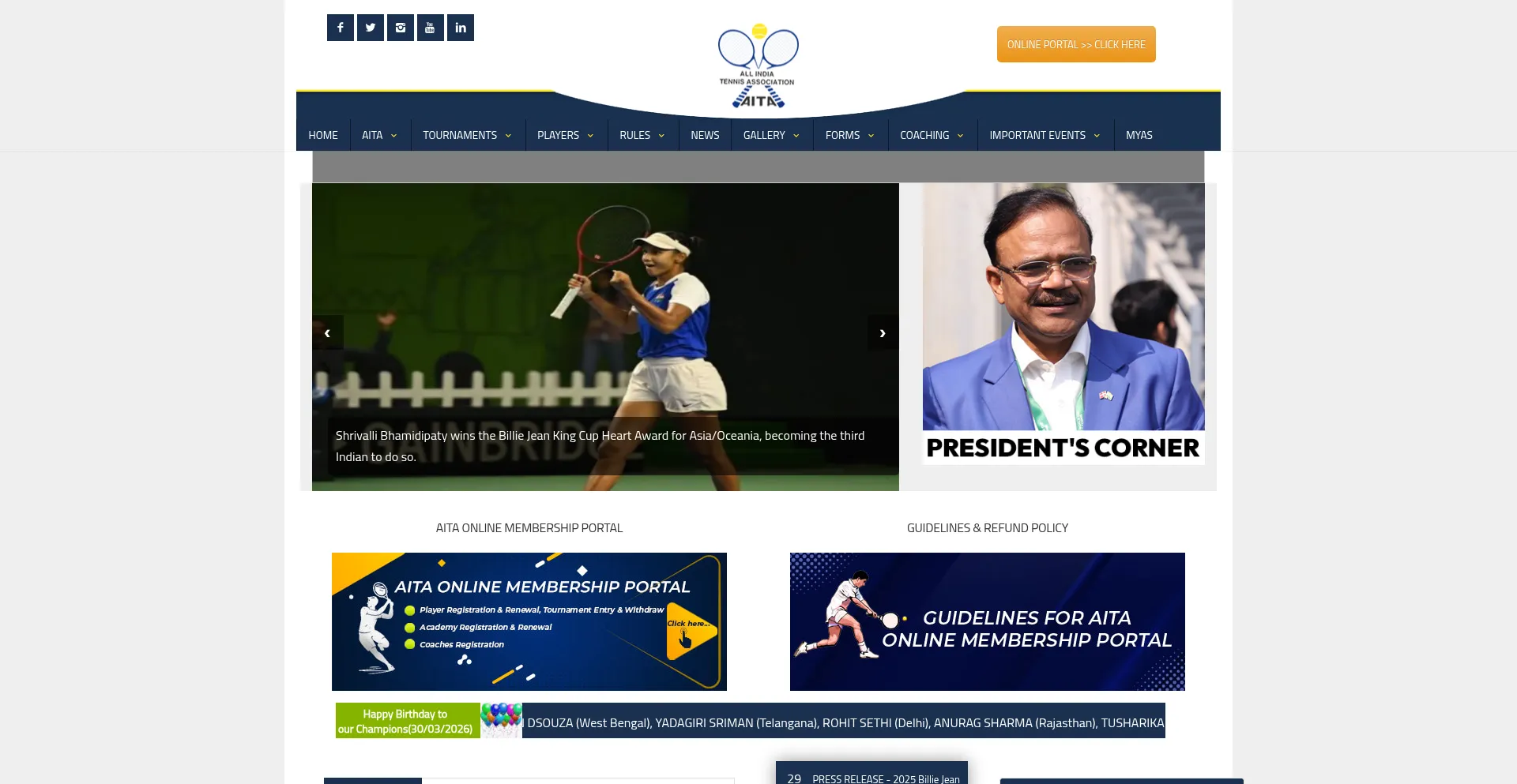 Aitatennis.com