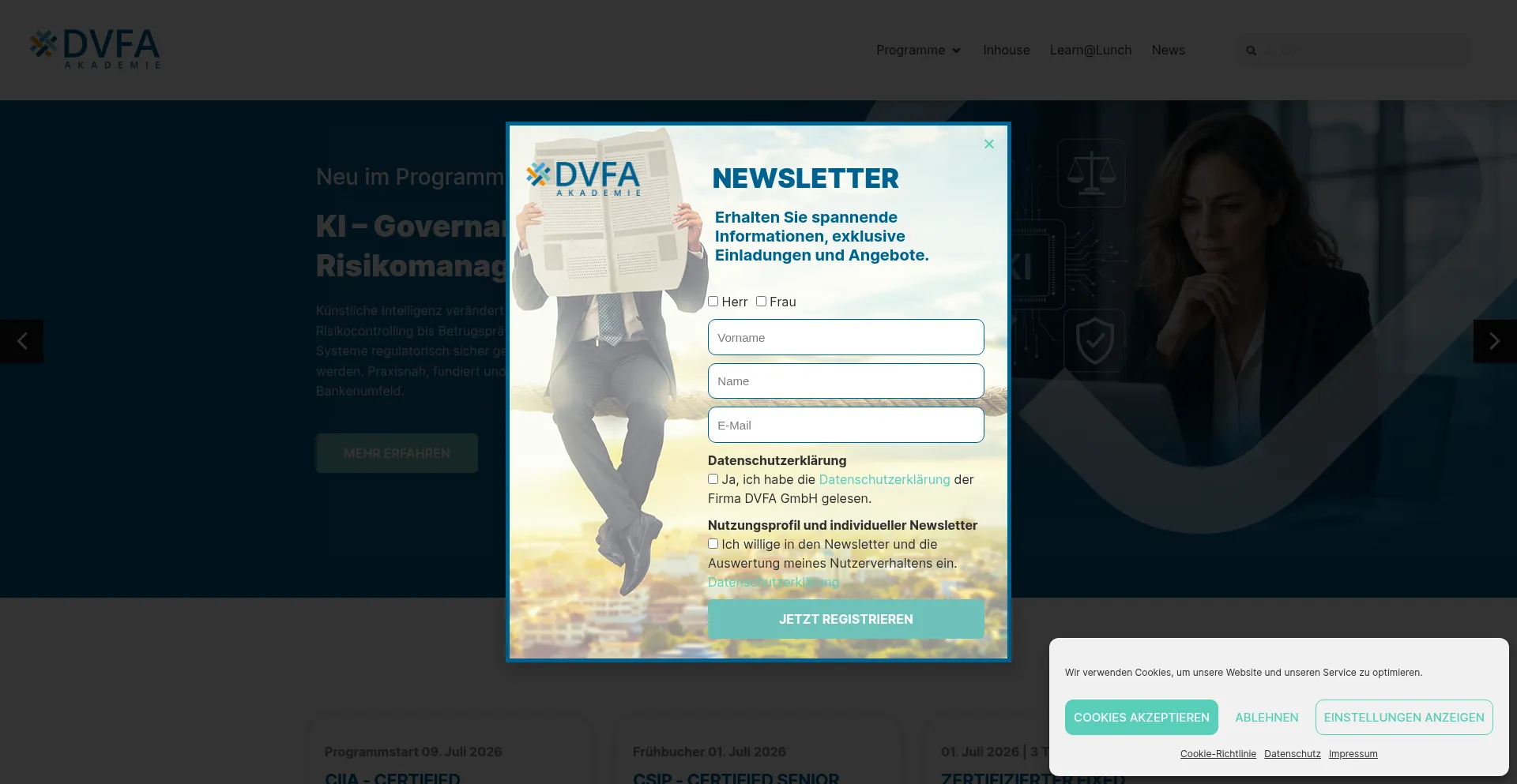 Akademie.dvfa.de