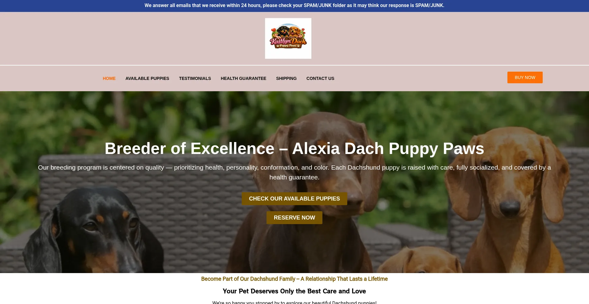 Alexiadachpuppypaws.com