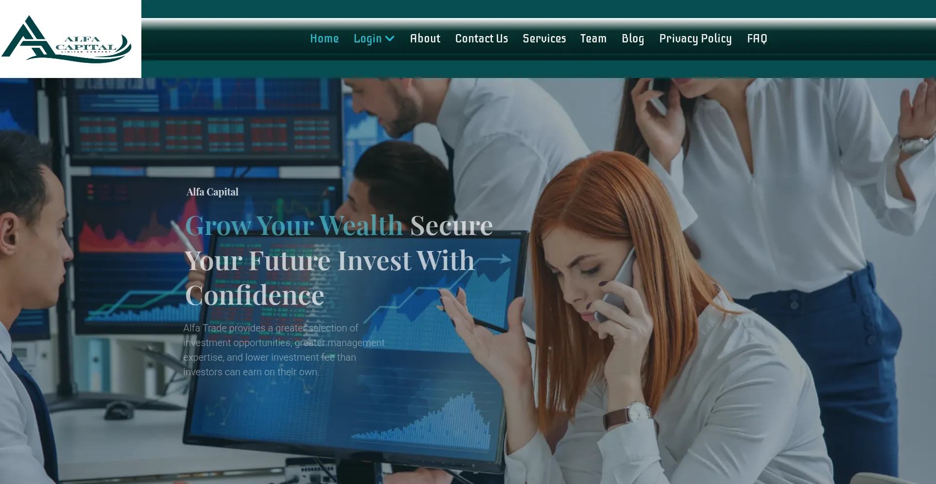 Alfacl.com Screenshot