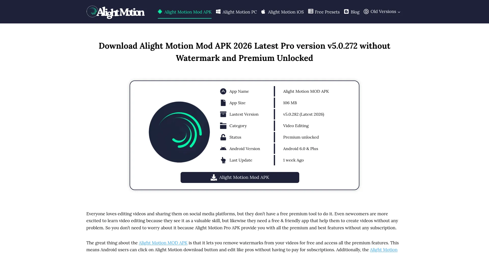 Alighttmotionproapk.com