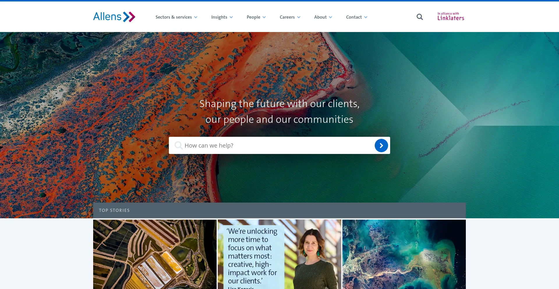 Allens.com.au Screenshot