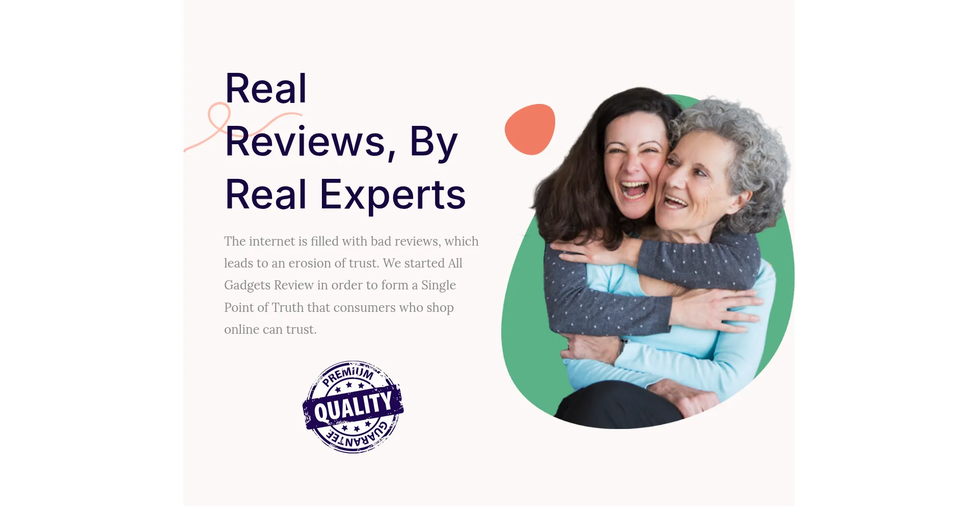 Website screenshot of Allgadgetsreview.com