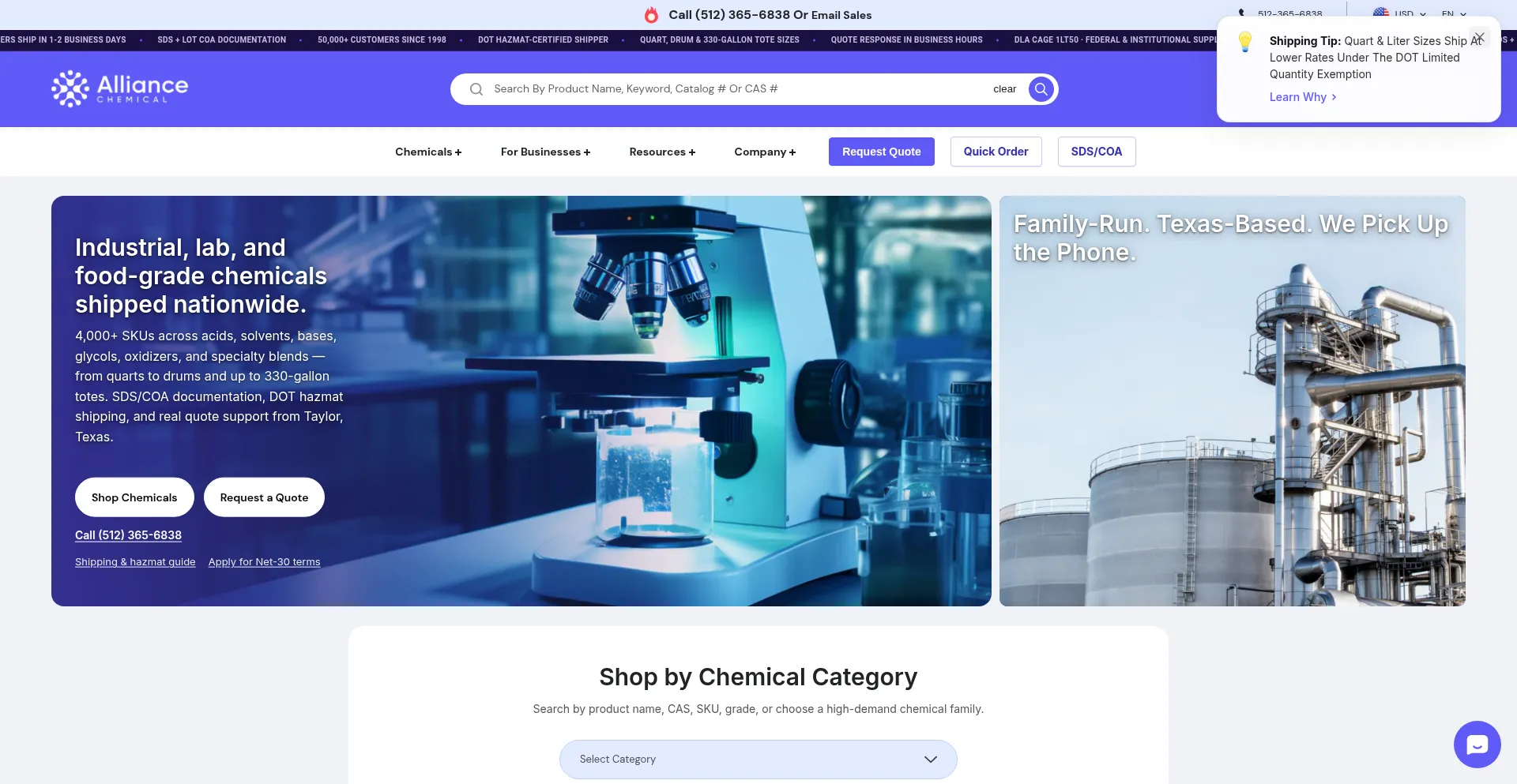 Alliancechemical.com