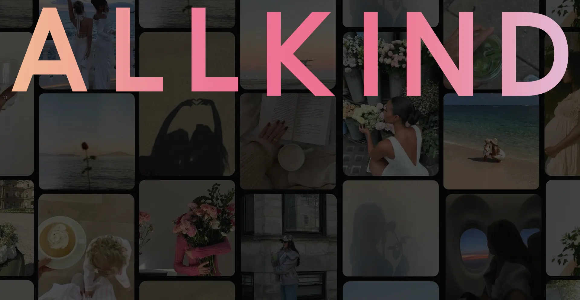 Website screenshot of Allkind.inc