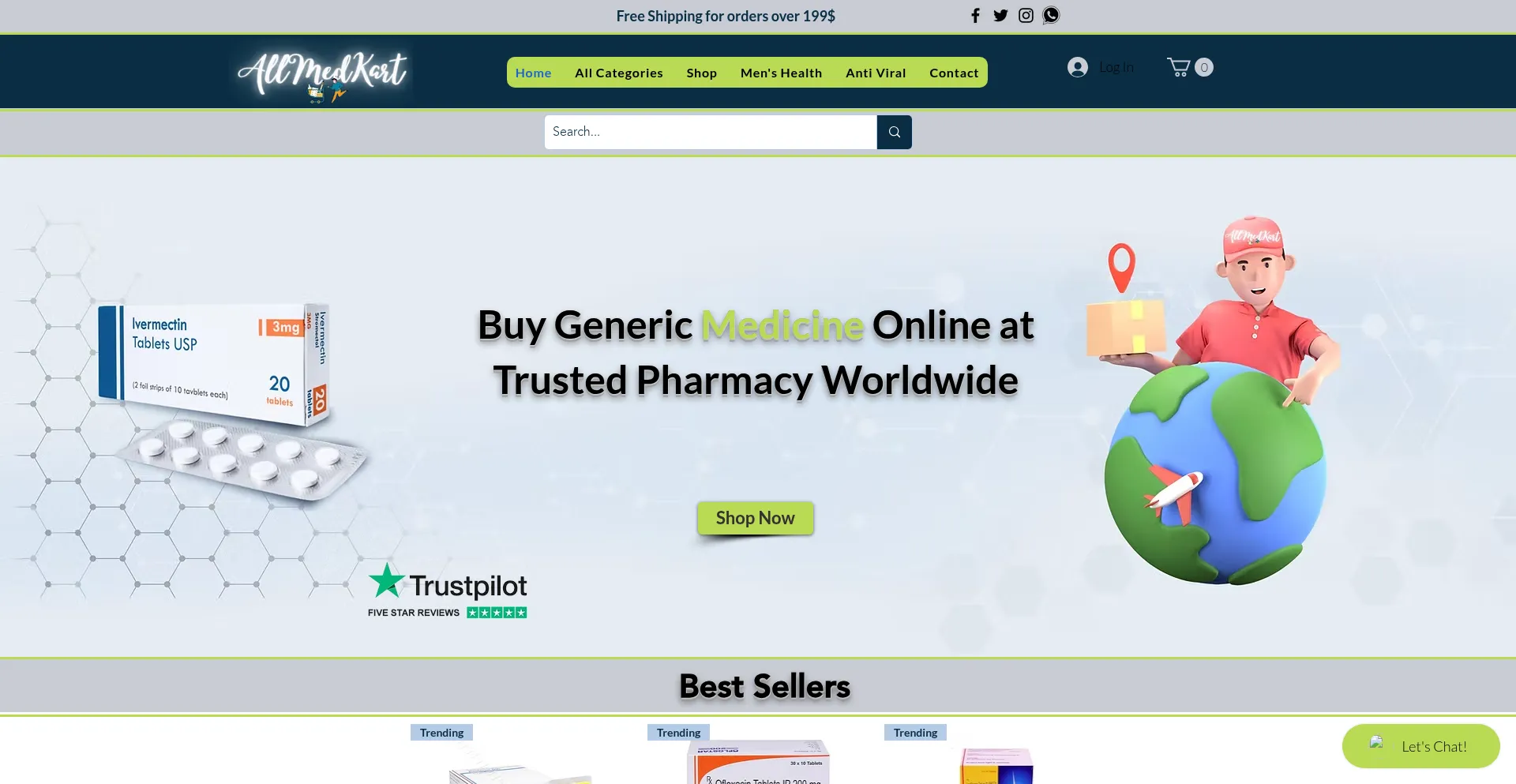 Ist Allmedkart.com sicher und vertrauenswürdig?