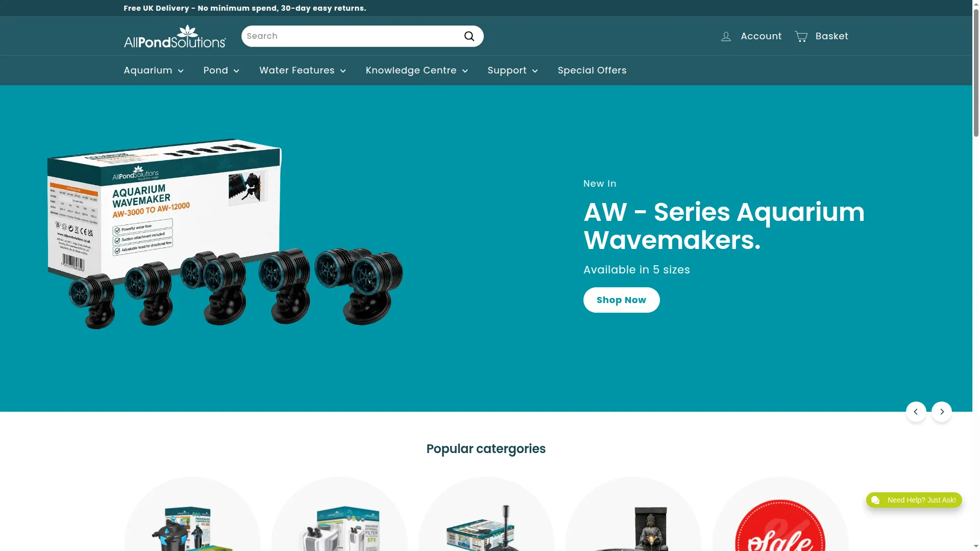 Allpondsolutions.co.uk
