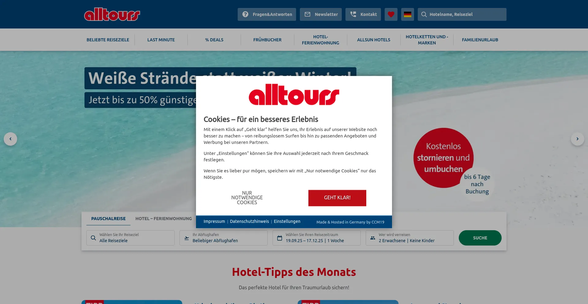 Ist Alltours.de sicher und vertrauenswürdig?