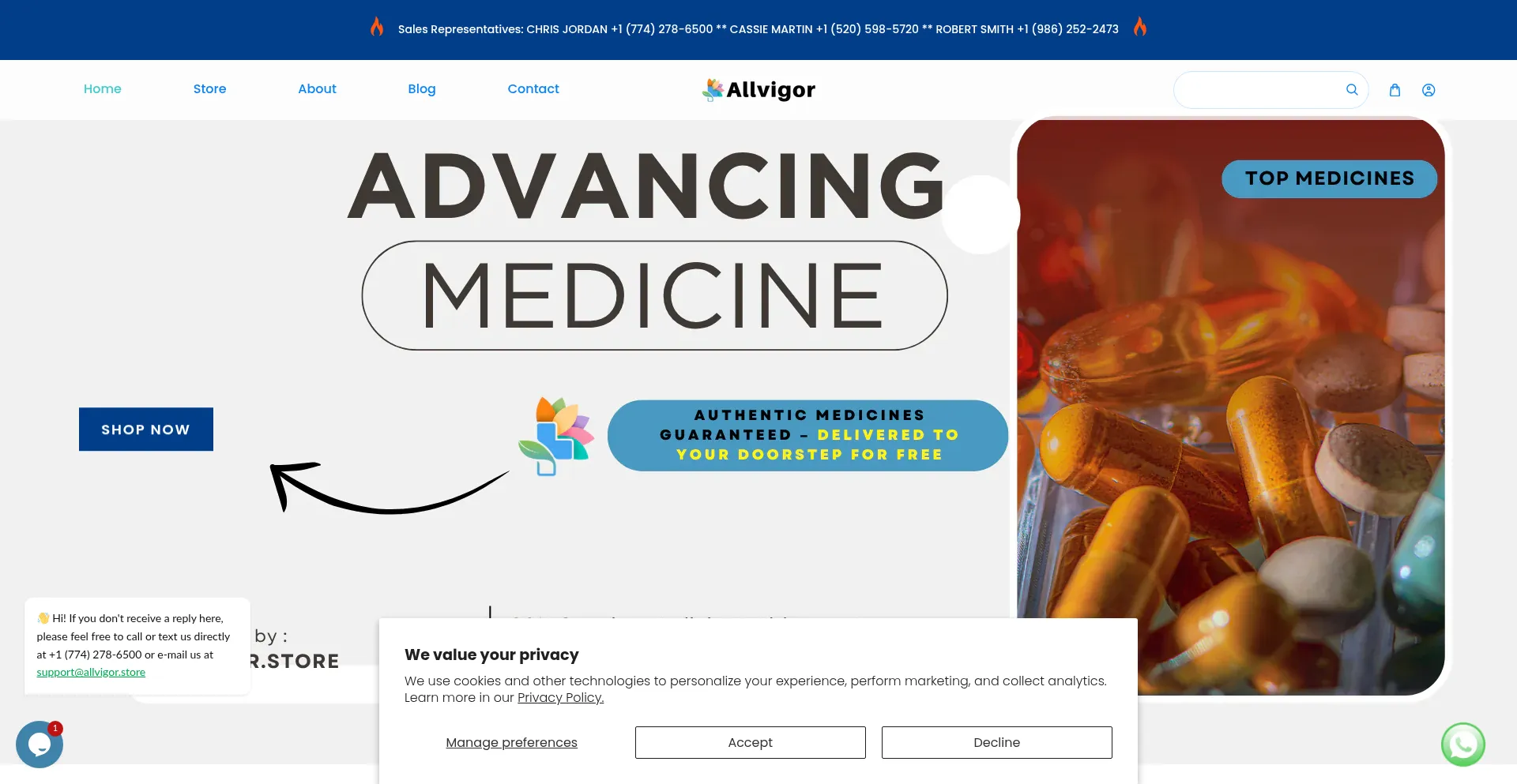 Ist Allvigor.store sicher und vertrauenswürdig?