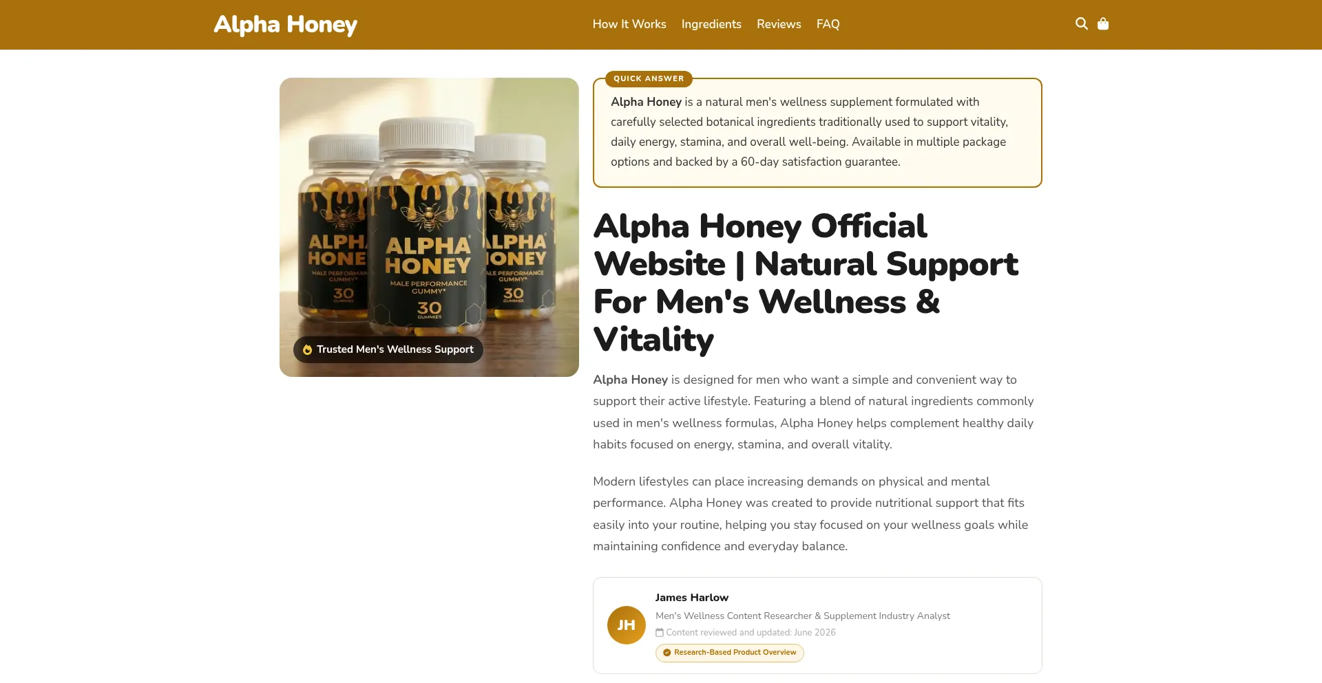 Alphahony.com
