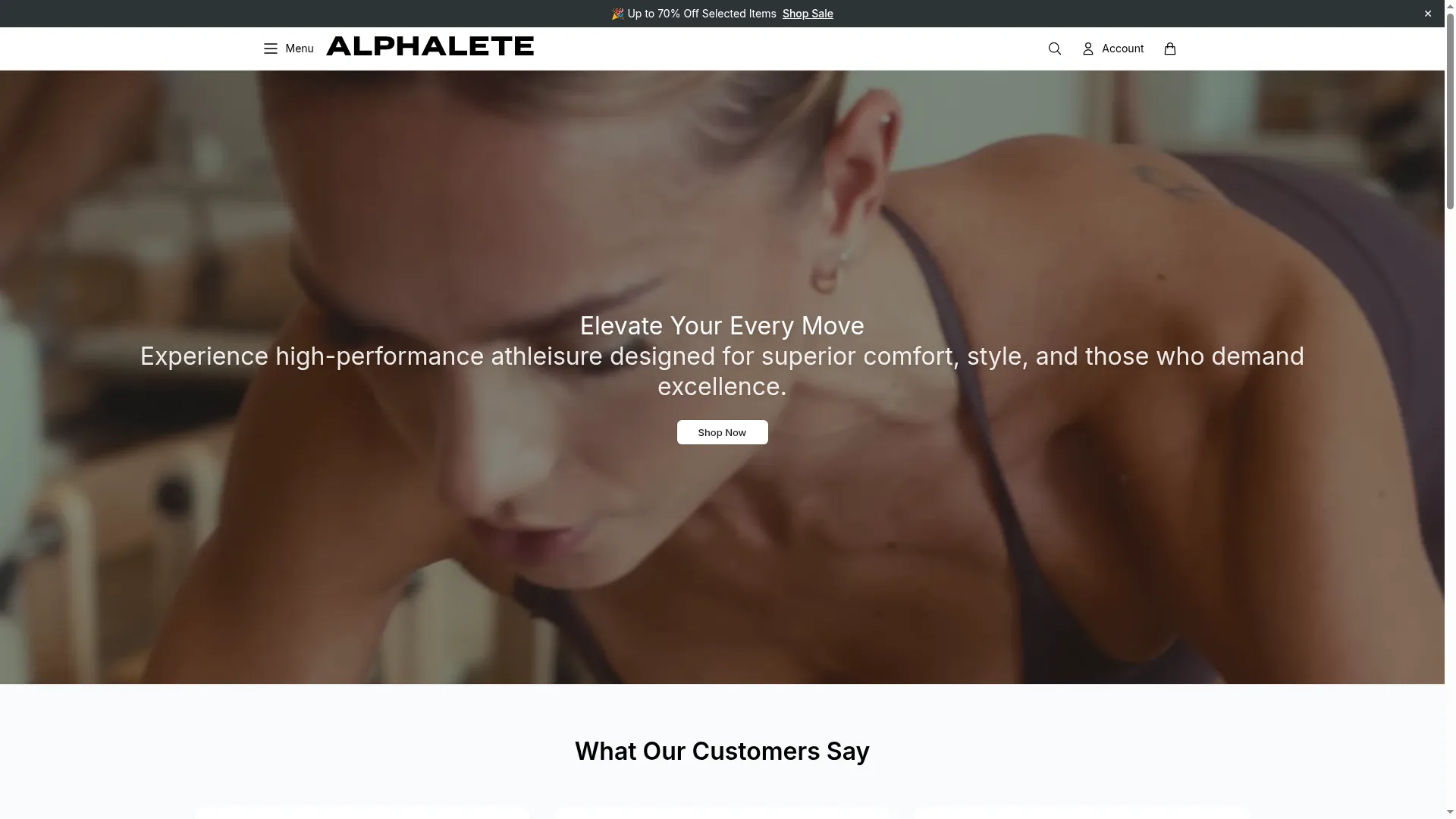 Alphaleteathletics.shop