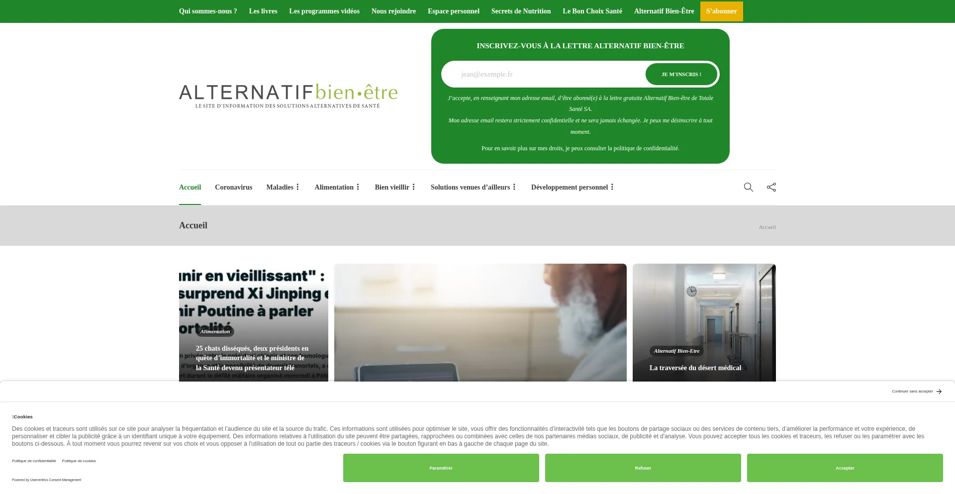 Ist Alternatif-bien-etre.com sicher und vertrauenswürdig?